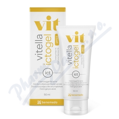 Vitella Ictogel čistící gel proti akné 50ml