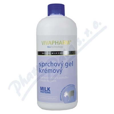 VIVAPHARM kozí sprchový gel krémový 400ml