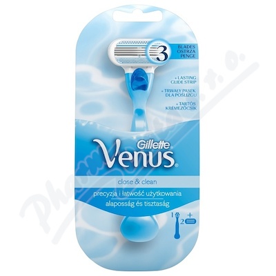 Gillette Venus holicí strojek+2 náhradní hlavice