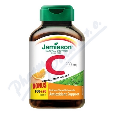 JAMIESON Vitamín C 500mg pomer.cucací tbl.100+20