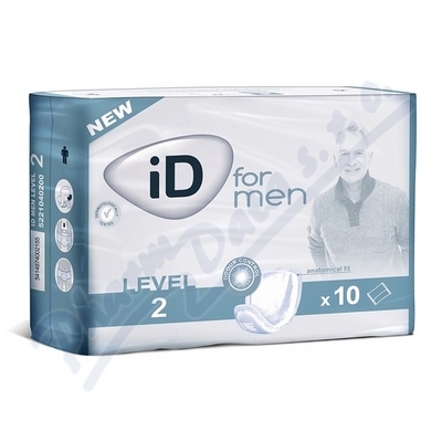 iD for Men Level 2 vložky absorpční 10ks