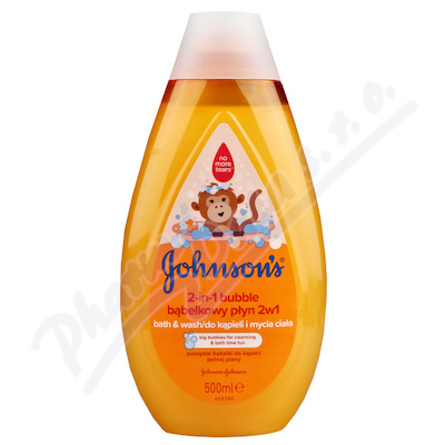 Johnsons bublinková koupel&mycí gel 2v1 500ml