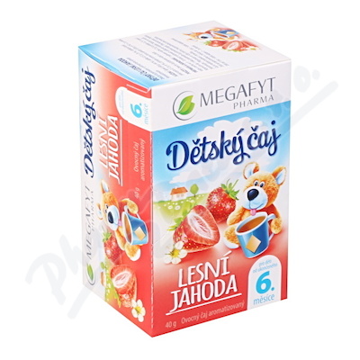 Megafyt Dětský čaj lesní jahoda 20x2g