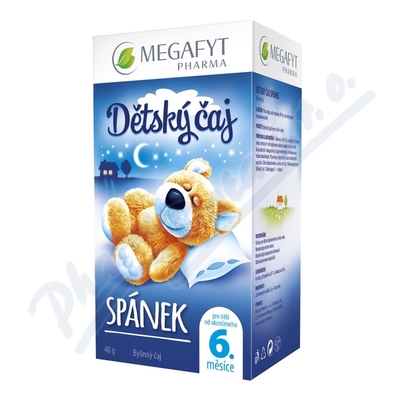 Megafyt Dětský čaj spánek 20x2g Novinka