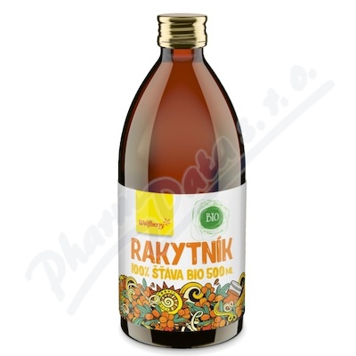 Rakytník 100% šťáva BIO 500ml Wolfberry