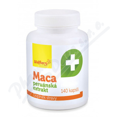 Maca peruánská extrakt kapsle 140ks Wolfberry