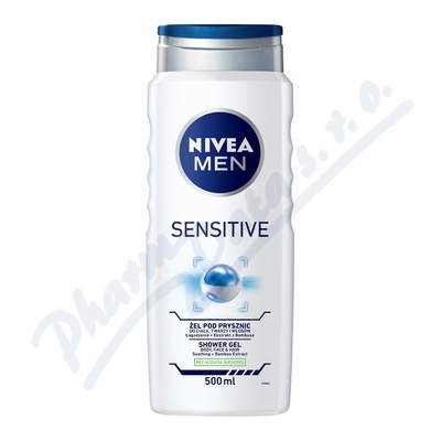 NIVEA MEN Sensitive sprchový gel 500ml 81084