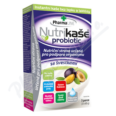 Nutrikaše probiotic se švestkami 3x60g