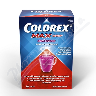 Coldrex MAXGrip Lesní ovoce por.plv.sol.10 II