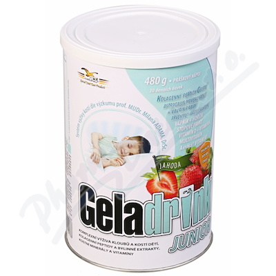 Geladrink Junior nápoj jahoda 480g