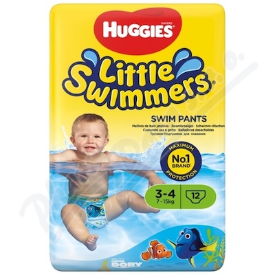 HUGGIES Little Swimmers 4 7-15kg 12ks