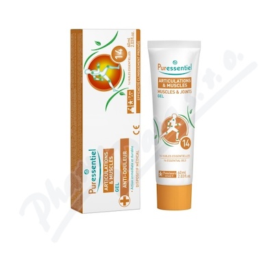 PURESSENTIEL Gel na bolavé svaly a klouby 60ml