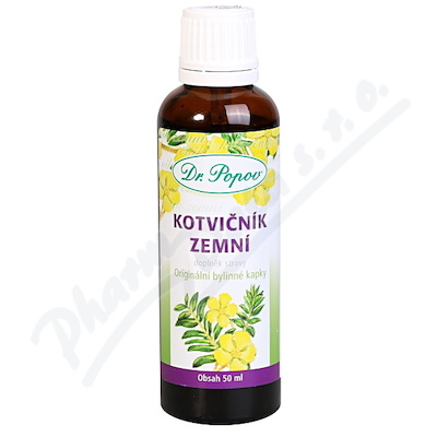 Dr.Popov Kapky bylinné Kotvičník zemní 50ml