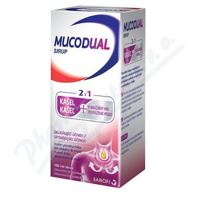Mucodual 2.5g/100ml sirup 100ml