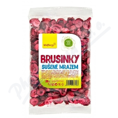 Brusinky lyofilizované 20g Wolfberry