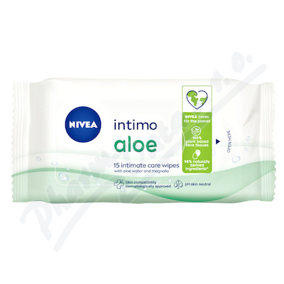 NIVEA ubrousky pro intimní hygienu Aloe 15ks 82174