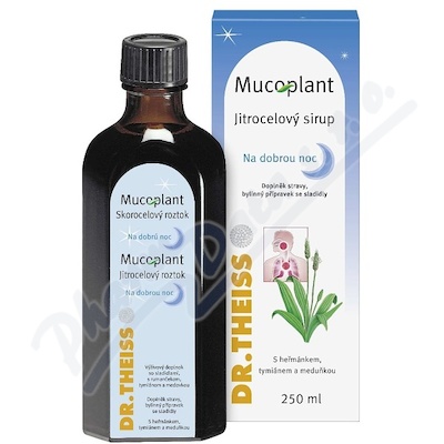 Mucoplant Jitrocelový roztok Na dobrou noc 250ml