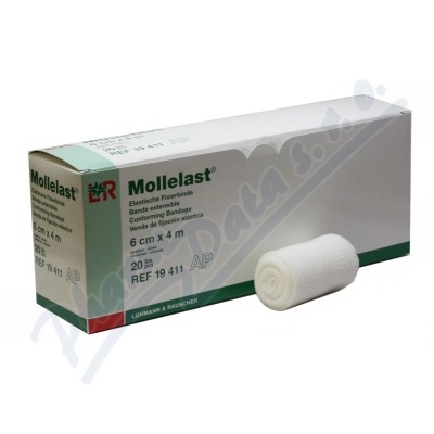 Obin.elast.fix.Mollelast 6cmx4m 20ks