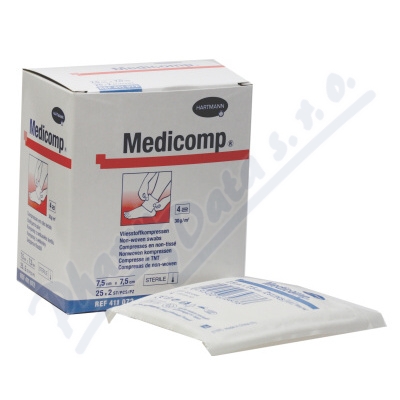 Kompres Medicomp ster.7.5x7.5cm 25x2ks