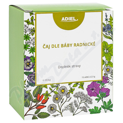 ADIEL Čaj dle báby Radnické 15x2.5g