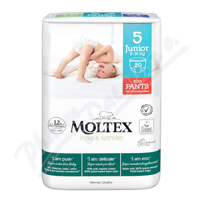 Moltex Pure&Nature Pants 5 Junior kalh.9-14kg 20ks