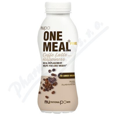 NUPO One Meal +Prime hotový nápoj CaffeLatte 330ml