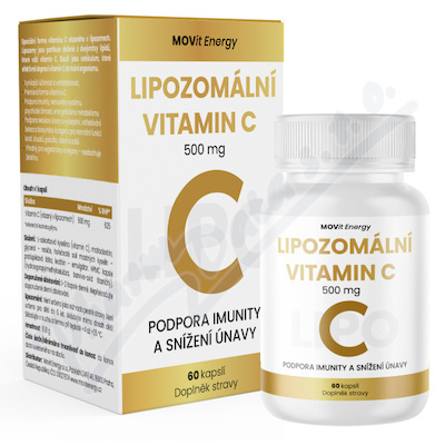 MOVit Lipozomální Vitamin C 500mg cps.60