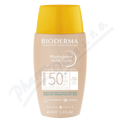 BIODERMA Photoderm NUDE Touch SPF50+ velmi sv.40ml