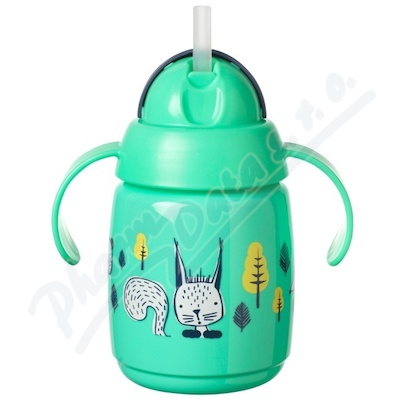 Tommee Tippee Netekoucí hrnek 300ml 6m+ Zelený