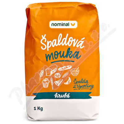 Nominal mouka špaldová hrubá 1kg