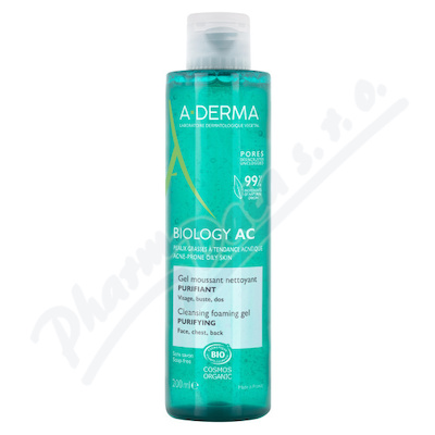 A-DERMA BIOLOGY AC Čisticí pěnivý gel 200ml