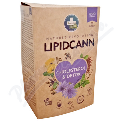 Annabis Lipidcann Cholesterol&Detox tbl.60