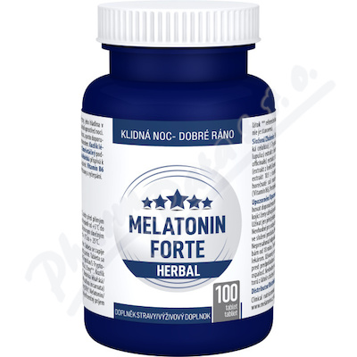 Melatonin Forte Herbal tbl.100 Clinical