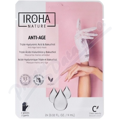 IROHA Rukavice Anti-age 1pár