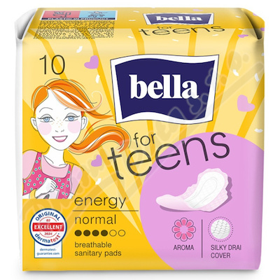 Bella for teens hygieni.vložky Energy normal 10ks