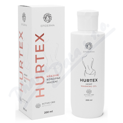 EPIDERMA HURTEX Hřejivé konopné mazání 200ml