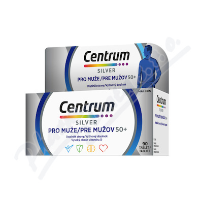 Centrum Silver pro muže 50+ tbl.90