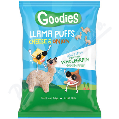 Goodies Llama křupky sýr a cibule 30g