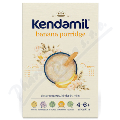 Kendamil mléčná kaše s banánem 150g 4-6M+