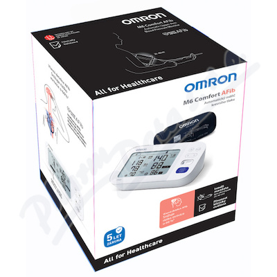 Tonometr digi.OMRON M6 Comfort AFib pažní