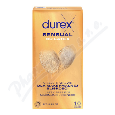 DUREX Sensual No Latex prezervativ 10ks