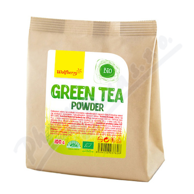 Green tea powder BIO 100 g Wolfberry