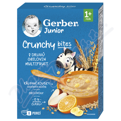 Gerber Junior nemléčná kaše ovocná 200g 1R+