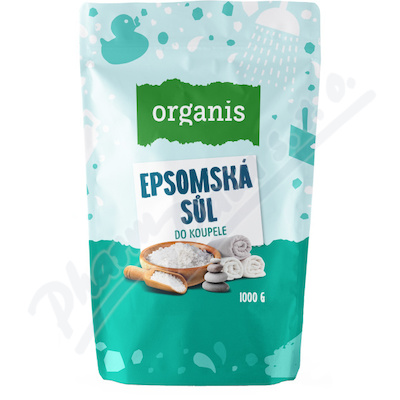 Organis Epsomská sůl do koupele 1000g