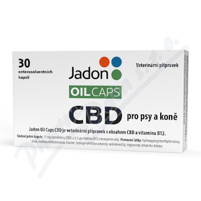 Jadon CBD pro psy a koně oil cps.30