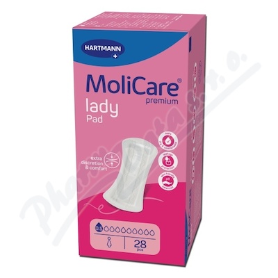 MoliCare lady inkontinenční vložky 0.5 kapek 28ks