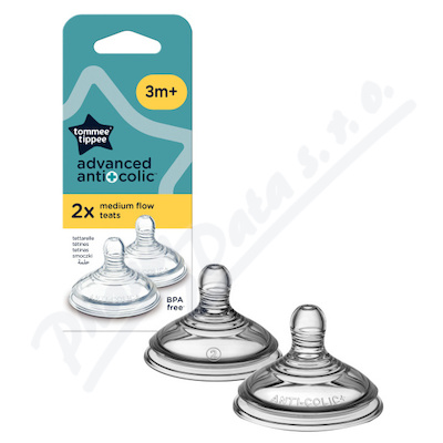 Tommee Tippee Advanced anti-colic savička 3m+ 2ks