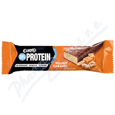 CORNY 30% PROTEIN Arašídy- karamel 50g