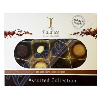 Balance Belgické pralinky b.cukru bonboniéra 145 g