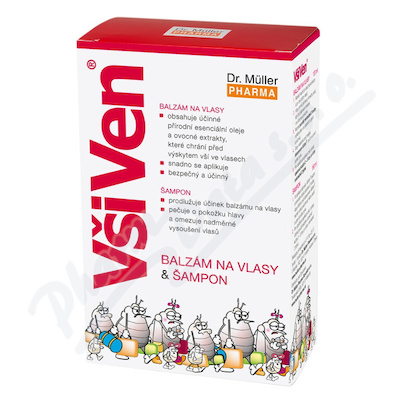 Všiven balzám na vlasy a šamp.120+150ml Dr.Müller